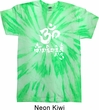 Mens Yoga Shirt OM Mani Padme Hum Twist Tie Dye Tee T-shirt