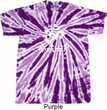 Mens Yoga Shirt OM Mani Padme Hum Twist Tie Dye Tee T-shirt