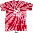 Mens Yoga Shirt OM Mani Padme Hum Twist Tie Dye Tee T-shirt