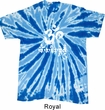 Mens Yoga Shirt OM Mani Padme Hum Twist Tie Dye Tee T-shirt