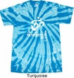 Mens Yoga Shirt OM Mani Padme Hum Twist Tie Dye Tee T-shirt