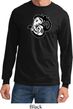 Mens Yoga Shirt Om Mashup Long Sleeve Tee T-Shirt