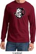 Mens Yoga Shirt Om Mashup Long Sleeve Tee T-Shirt