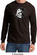 Mens Yoga Shirt Om Mashup Long Sleeve Tee T-Shirt