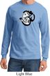 Mens Yoga Shirt Om Mashup Long Sleeve Tee T-Shirt