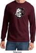 Mens Yoga Shirt Om Mashup Long Sleeve Tee T-Shirt
