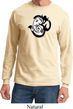 Mens Yoga Shirt Om Mashup Long Sleeve Tee T-Shirt