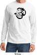 Mens Yoga Shirt Om Mashup Long Sleeve Tee T-Shirt