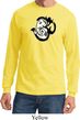 Mens Yoga Shirt Om Mashup Long Sleeve Tee T-Shirt