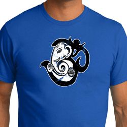 Mens Yoga Shirt Om Mashup Organic Tee T-Shirt