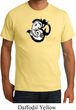 Mens Yoga Shirt Om Mashup Organic Tee T-Shirt