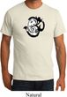 Mens Yoga Shirt Om Mashup Organic Tee T-Shirt