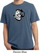 Mens Yoga Shirt Om Mashup Pigment Dyed Tee T-Shirt