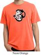Mens Yoga Shirt Om Mashup Pigment Dyed Tee T-Shirt