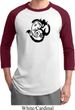 Mens Yoga Shirt Om Mashup Raglan Tee T-Shirt