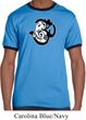 Mens Yoga Shirt Om Mashup Ringer Tee T-Shirt
