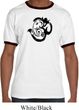 Mens Yoga Shirt Om Mashup Ringer Tee T-Shirt