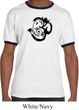 Mens Yoga Shirt Om Mashup Ringer Tee T-Shirt