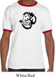 Mens Yoga Shirt Om Mashup Ringer Tee T-Shirt