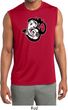 Mens Yoga Shirt Om Mashup Sleeveless Moisture Wicking Tee