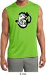Mens Yoga Shirt Om Mashup Sleeveless Moisture Wicking Tee