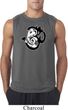 Mens Yoga Shirt Om Mashup Sleeveless Tee T-Shirt