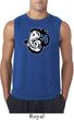 Mens Yoga Shirt Om Mashup Sleeveless Tee T-Shirt