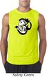 Mens Yoga Shirt Om Mashup Sleeveless Tee T-Shirt