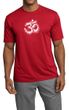 Mens Yoga Shirt OM Tie Dye Moisture Wicking Tee T-Shirt