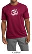 Mens Yoga Shirt OM Tie Dye Moisture Wicking Tee T-Shirt