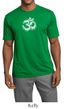 Mens Yoga Shirt OM Tie Dye Moisture Wicking Tee T-Shirt