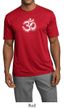 Mens Yoga Shirt OM Tie Dye Moisture Wicking Tee T-Shirt