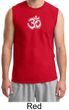 Mens Yoga Shirt OM Tie Dye Muscle Tee T-Shirt
