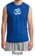 Mens Yoga Shirt OM Tie Dye Muscle Tee T-Shirt