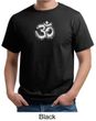 Mens Yoga Shirt OM Tie Dye Organic Tee T-Shirt
