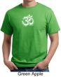 Mens Yoga Shirt OM Tie Dye Organic Tee T-Shirt