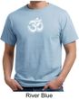 Mens Yoga Shirt OM Tie Dye Organic Tee T-Shirt