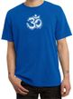 Mens Yoga Shirt OM Tie Dye Pigment Dyed Tee T-Shirt