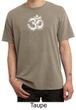 Mens Yoga Shirt OM Tie Dye Pigment Dyed Tee T-Shirt