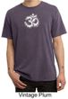 Mens Yoga Shirt OM Tie Dye Pigment Dyed Tee T-Shirt