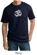 Mens Yoga Shirt OM Tie Dye Tall Tee T-Shirt