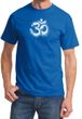 Mens Yoga Shirt OM Tie Dye Tee T-Shirt