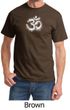 Mens Yoga Shirt OM Tie Dye Tee T-Shirt