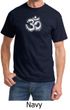 Mens Yoga Shirt OM Tie Dye Tee T-Shirt