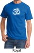 Mens Yoga Shirt OM Tie Dye Tee T-Shirt