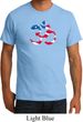 Mens Yoga Shirt Patriotic Om Organic Tee T-Shirt