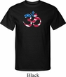 Mens Yoga Shirt Patriotic Om Tall Tee T-Shirt