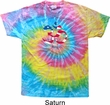 Mens Yoga Shirt Patriotic Om Tie Dye Tee T-shirt