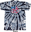 Mens Yoga Shirt Patriotic Om Twist Tie Dye Tee T-shirt