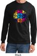 Mens Yoga Shirt Pop Art Om Long Sleeve Tee T-Shirt